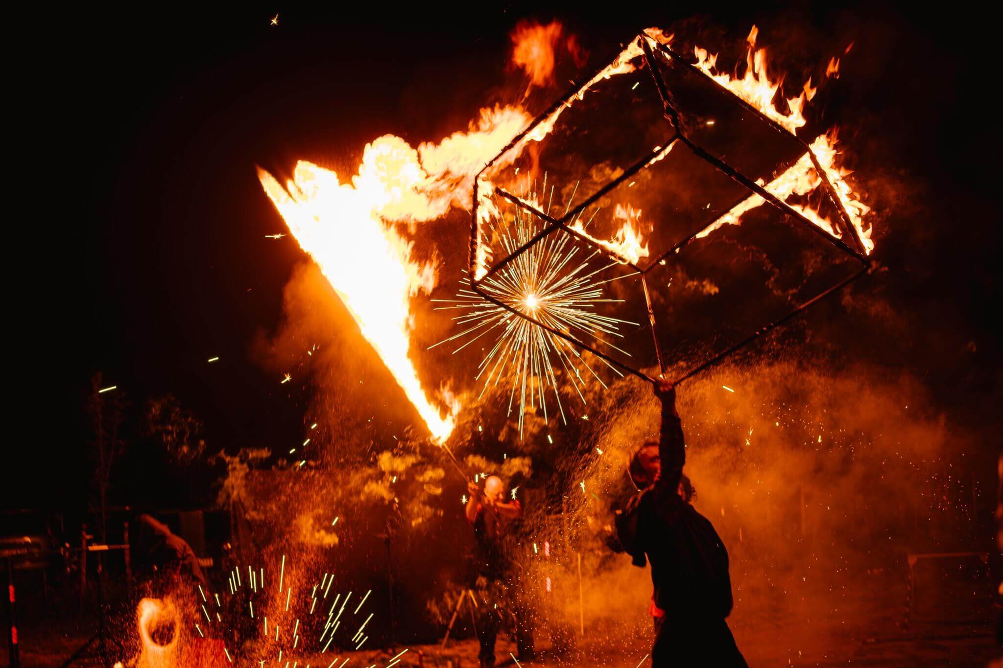 Fire Show 3 artystów